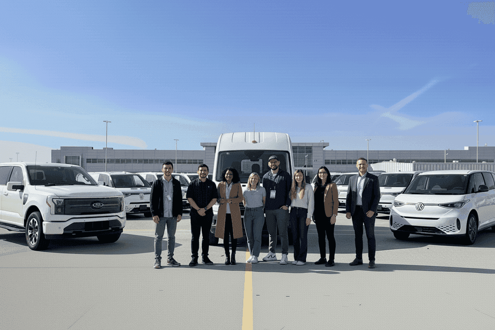 A growing electric fleet with the EV.PRO team